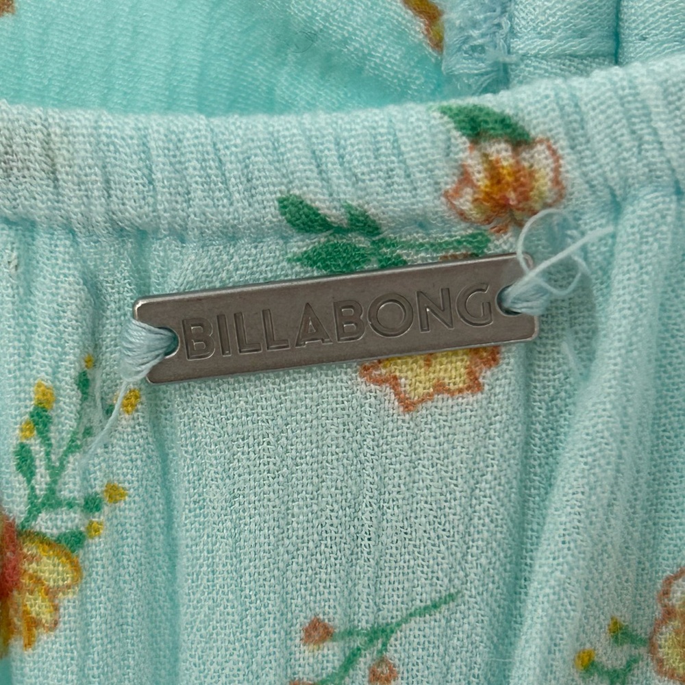 Billabong Light Blue Floral Midi Dress - Picture 7 of 10